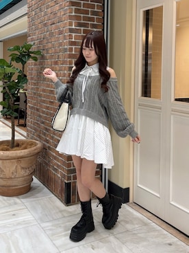 ひろさん（レディース・155cm）の春コーディネート