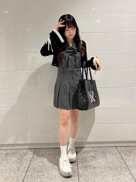 「参戦服」｜ひろさん（レディース・155cm）の夏コーディネート