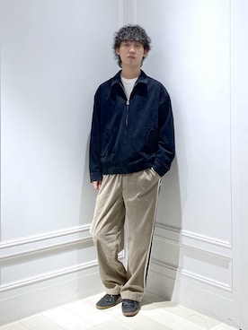 「アイテム（ブルゾン）」を使った、おざさん（メンズ・178cm・20代）の秋コーディネート