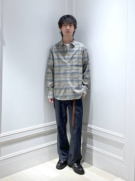 「アイテム（その他シューズ）」を使った、おざさん（メンズ・178cm・20代）の冬コーディネート