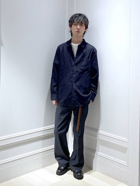 「アイテム（その他シューズ）」を使った、おざさん（メンズ・178cm・20代）の冬コーディネート