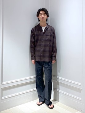 おざさん（メンズ・178cm）の秋コーディネート