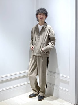 「GLOBAL WORK（グローバルワーク）のアイテム（ブルゾン）」を使った、おざさん（メンズ・178cm）の秋コーディネート