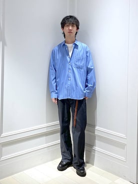 「アイテム（その他シューズ）」を使った、おざさん（メンズ・178cm・20代）の冬コーディネート