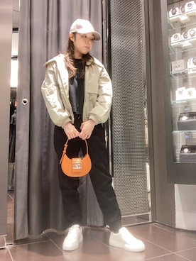 HAMAさん（レディース・158cm）の春コーディネート