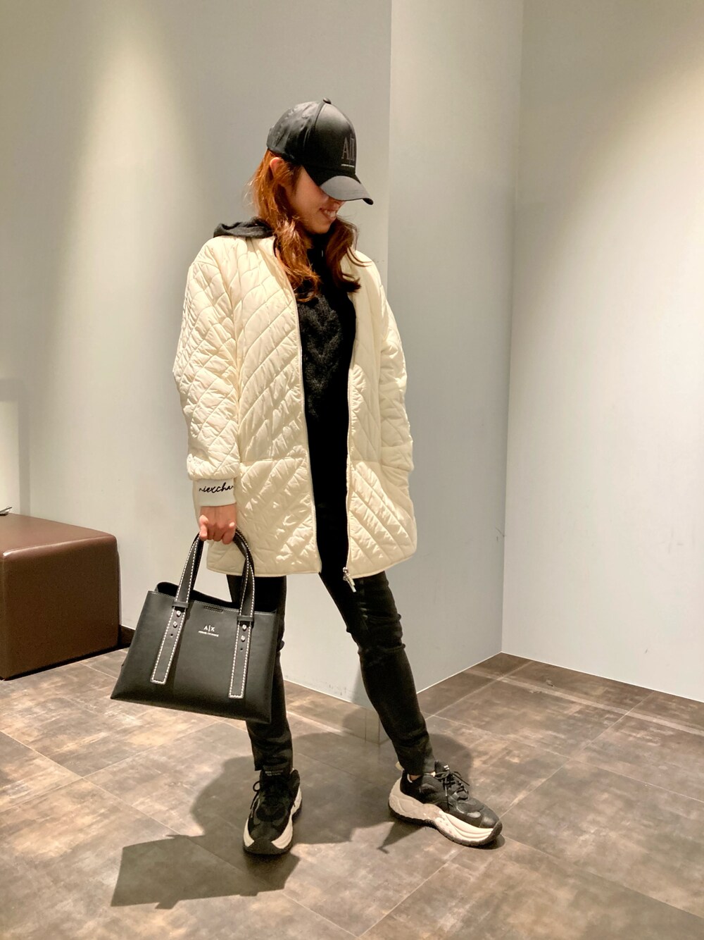 スタイリッシュな♪【ARMARNI EXCHANGE】ニットプルオーバー undefined