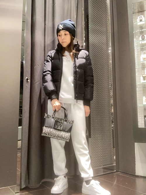 ARMANI EXCHANGE ダウンコート ダウンジャケット 「A|X アルマーニ