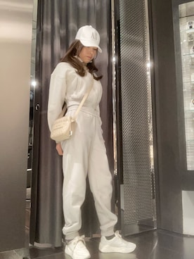 「ARMANI EXCHANGE（アルマーニエクスチェンジ）のアイテム」を使った、HAMAさん（レディース・158cm）の秋コーディネート