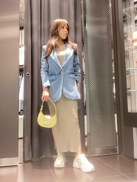 HAMAさん（レディース・158cm）の夏コーディネート