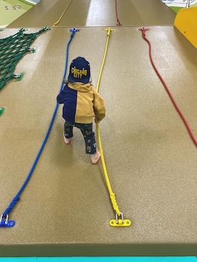 「アイテム（パーカー）」を使った、yhimさん（キッズ・100cm）の春コーディネート