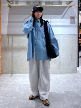 「LOWRYS FARM（ローリーズファーム）のLFポーチツキショルダー 284037（ショルダーバッグ）」を使った、みのりさん（レディース・155cm）の冬コーディネート