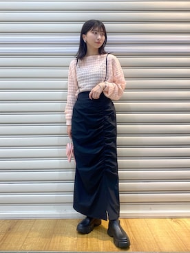 みのりさん（レディース・155cm）の夏コーディネート