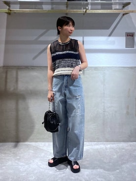 みのりさん(レディース・155cm)の夏コーディネート