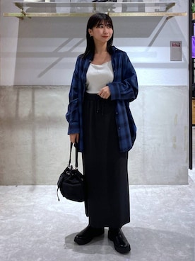 みのりさん（レディース・155cm）の秋コーディネート