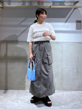 みのりさん（レディース・155cm）の春コーディネート