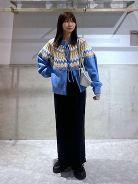 みのりさん（レディース・155cm）の冬コーディネート