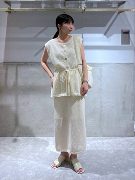 みのりさん(レディース・155cm)の夏コーディネート