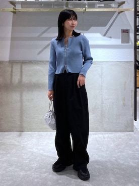 「スニーカーブーツシリーズ_BAYFLOW」｜みのりさん（レディース・155cm）の夏コーディネート