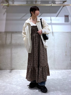 みのりさん（レディース・155cm）の春コーディネート