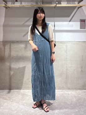 みのりさん(レディース・155cm)の夏コーディネート