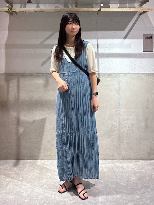 ローリーズファーム　クリンクルリボンワンピース LOWRYS FARM｜クリンクルリボンワンピース | Rakuten Fashion