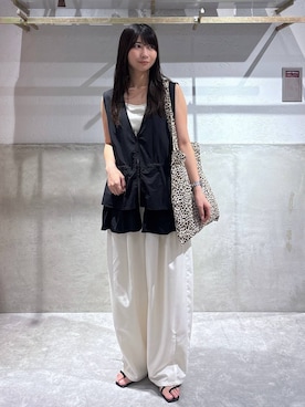 みのりさん（レディース・155cm）の夏コーディネート