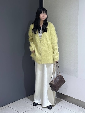 「LOWRYS FARM（ローリーズファーム）のアイテム（タンクトップ）」を使った、みのりさん（レディース・155cm）の秋コーディネート