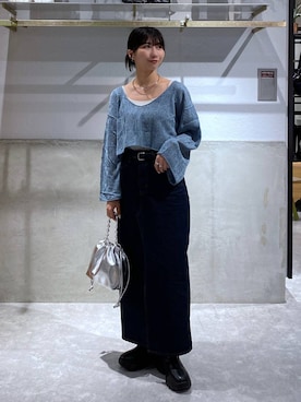 みのりさん（レディース・155cm）の秋コーディネート