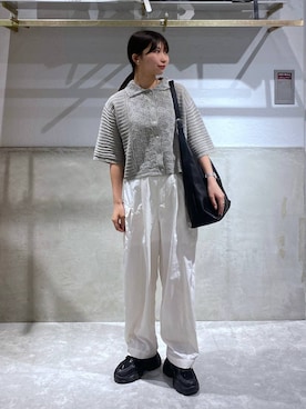 みのりさん（レディース・155cm）の夏コーディネート