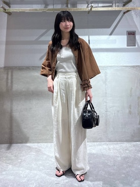 みのりさん（レディース・155cm）の夏コーディネート