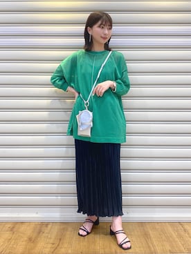 みのりさん（レディース・155cm）の春コーディネート