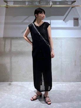 みのりさん（レディース・155cm）の夏コーディネート