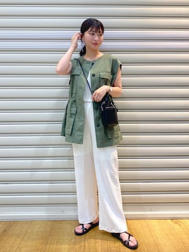 みのりさん(レディース・155cm)の夏コーディネート