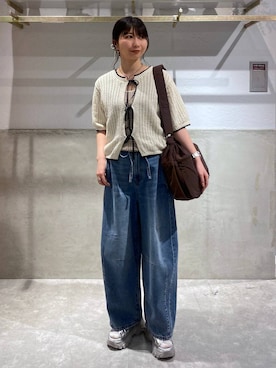 みのりさん（レディース・155cm）の春コーディネート