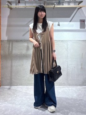 みのりさん(レディース・155cm)の夏コーディネート