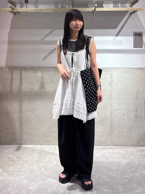 LOWRYSFARM 2WAYコットンレースミニワンピース LOWRYS FARM｜2WAYコットンレースミニワンピース | Rakuten
