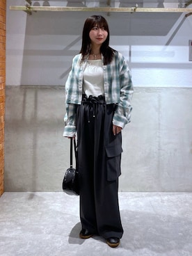 みのりさん（レディース・155cm）の春コーディネート