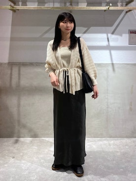 みのりさん（レディース・155cm）の春コーディネート