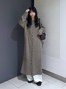 みのりさん（レディース・155cm）の冬コーディネート