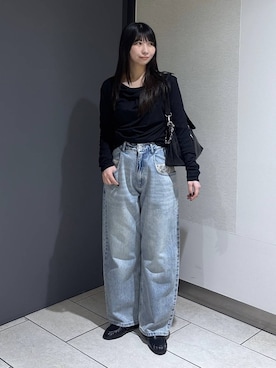 みのりさん（レディース・155cm）の冬コーディネート