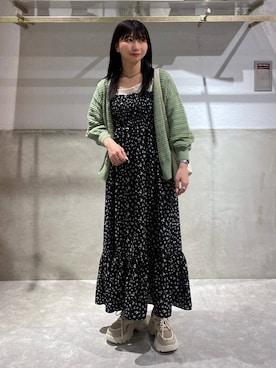 みのりさん（レディース・155cm）の春コーディネート