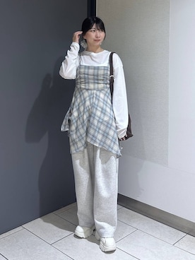 みのりさん（レディース・155cm）の春コーディネート