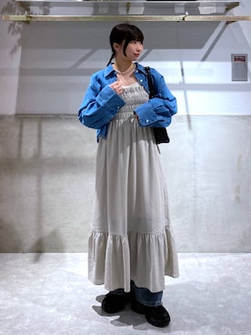 みのりさん（レディース・155cm）の春コーディネート