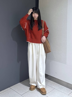 「きれいめ」｜みのりさん（レディース・155cm）の秋コーディネート