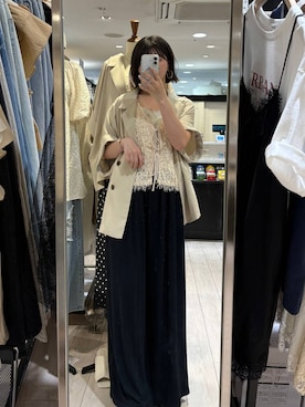 みのりさん(レディース・155cm)の夏コーディネート