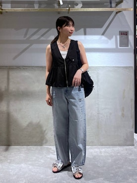 みのりさん(レディース・155cm)の夏コーディネート