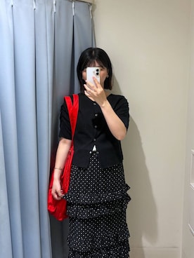 みのりさん（レディース・155cm）の春コーディネート