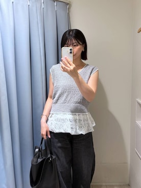 みのりさん(レディース・155cm)の春コーディネート