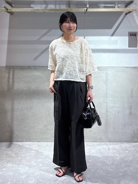 みのりさん（レディース・155cm）の夏コーディネート