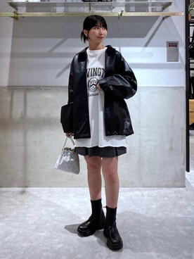 みのりさん（レディース・155cm）の秋コーディネート